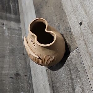 Vintage Signed Robert Maxwell Fig 6 Critter Pottery-Brutalist Mid Century CA.